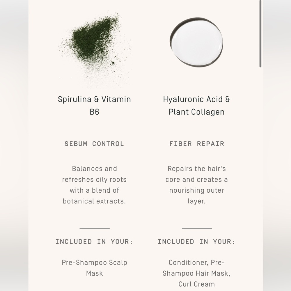 Prose shampoo and conditioner
